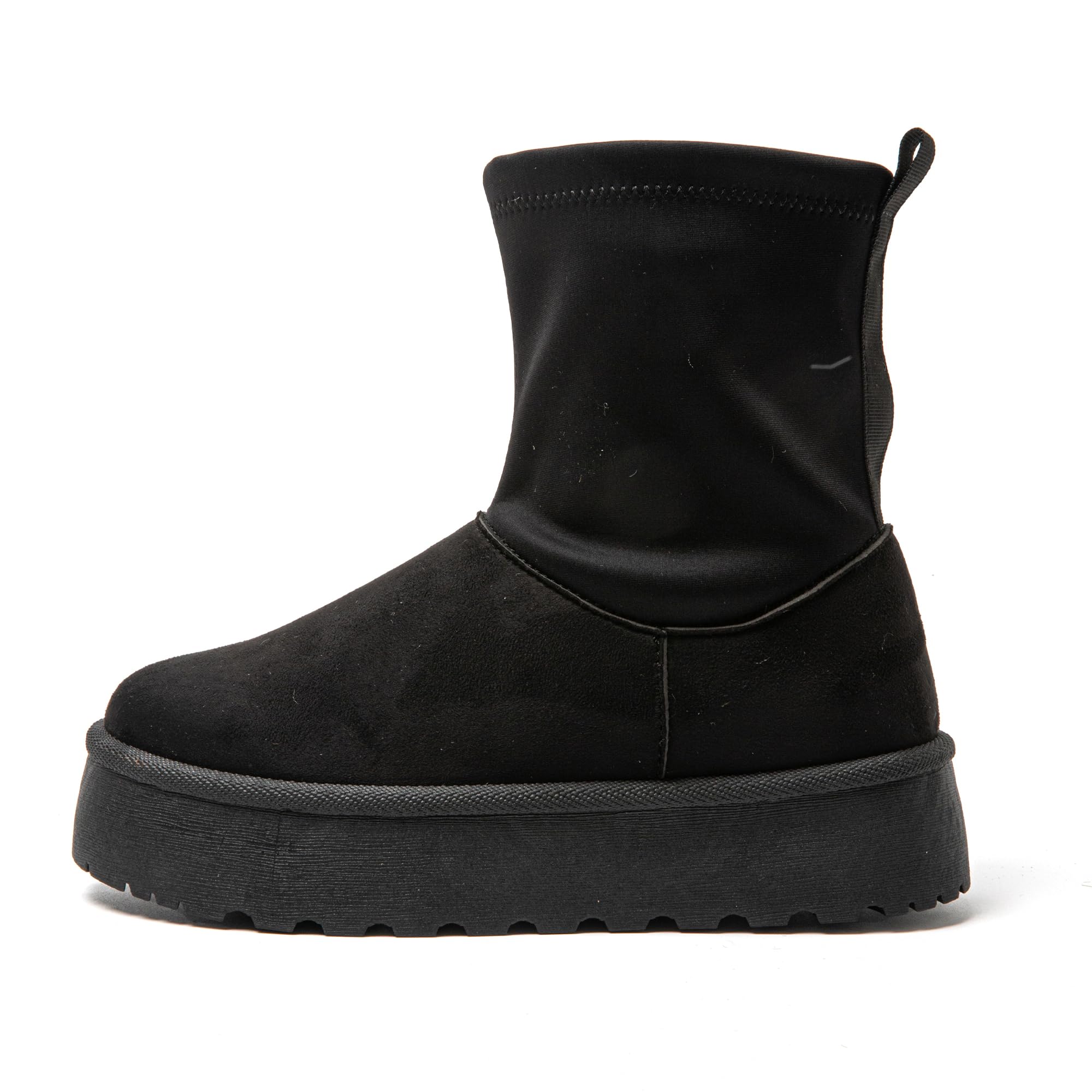 JOMIX Scarponcino Donna Comode Foderata Caldo Antiscivolo Stivali Stile da Neve