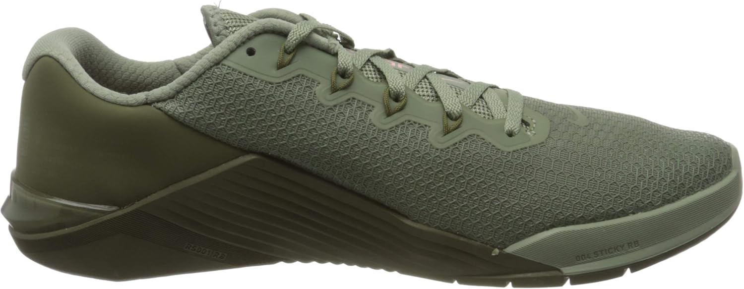Nike Men's Race Running Shoe 7.5 Multicolour Jade Stone Dark Grey Medium Olive 308