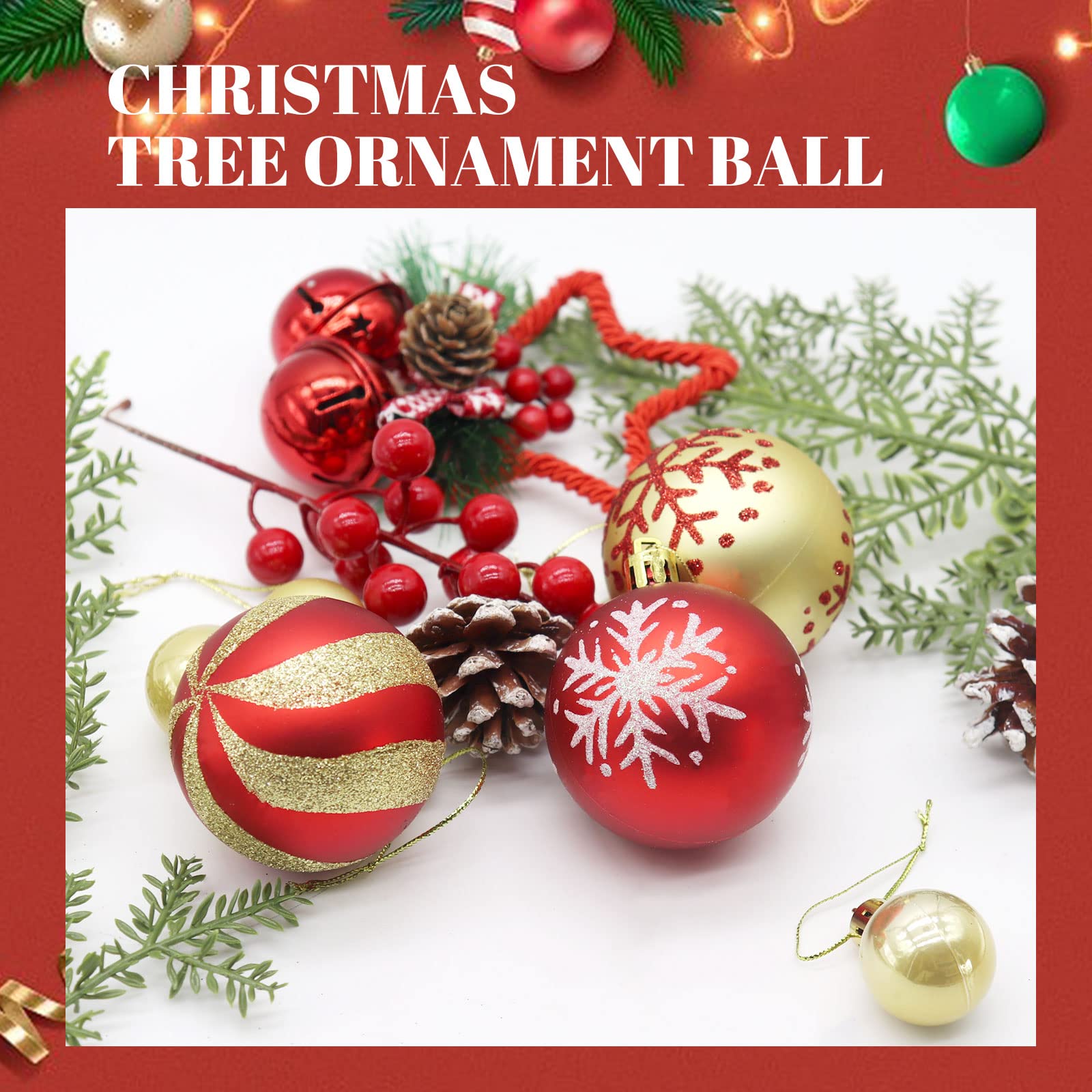 Christbaumkugeln Boho 6er Set XXL Weihnachtskugeln  Produktbild-Vorschau 4