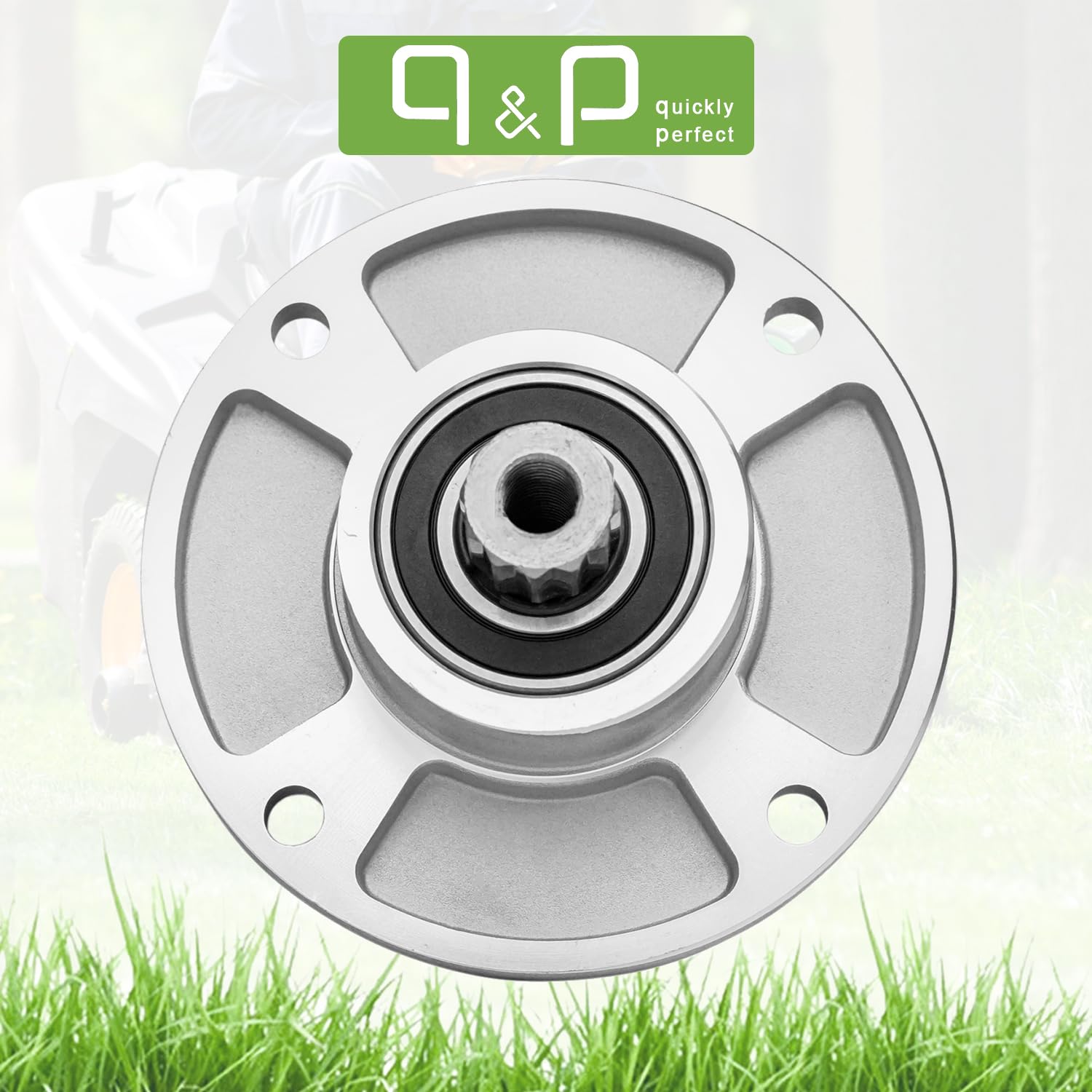 Q&p Outdoor Power Deckspindel 601804 – Ersatzteil Für Hustler Raptor SD/SDX & Flip-Up Mäher