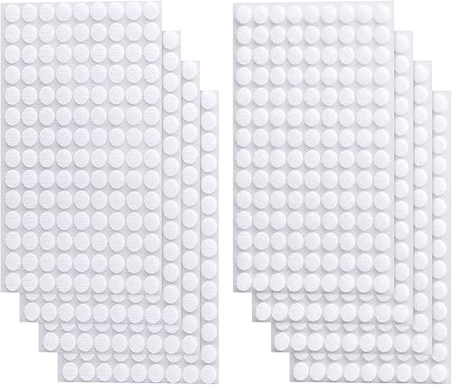 Miniatura 8 de Puntos autoadhesivos, 1000 unidades (juego de 500 pares) de 0.78 pulgadas0.787 in de diámetro, cinta adhesiva de nailon de 0.78 pulgadas de