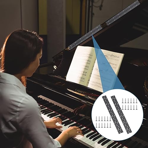 Miniatura 6 de Bisagras continuas y de piano de 12 pulgadas, bisagras continuas de acero inoxidable de alta resistencia, bisagras de piano para barcos, bisagras