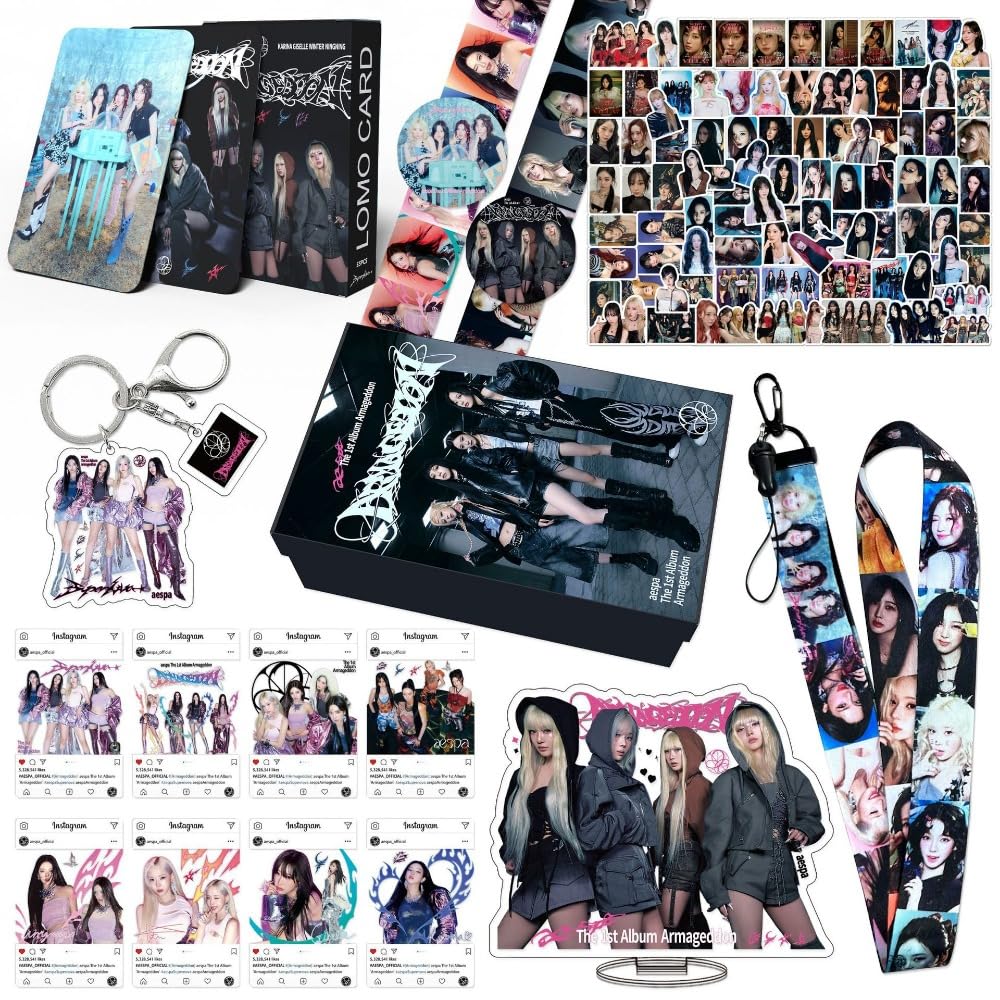 Amazon.co.jp: Aespa 新アルバム「MY WORLD」福袋 ファン用品