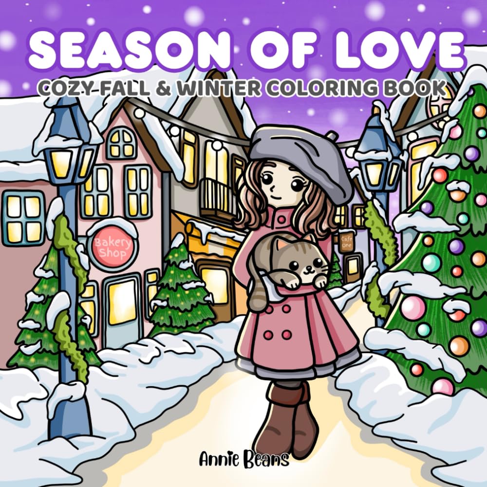 Season of Love: Cozy Fall & Winter Coloring Book