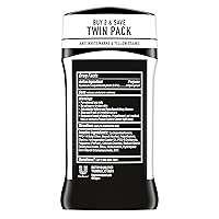 Vista 3 de Degree Men Desodorante Antitranspirante UltraClear Black+White 2 Unidades Protección contra el Sudor y el Olor de 72 Horas Antitranspirante