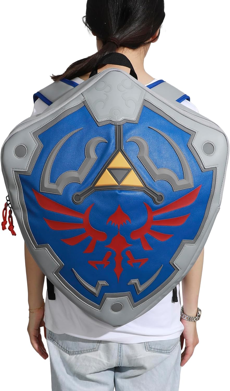 The Legend Of Zelda Hylian Shield 18.5" Novelty Backpack