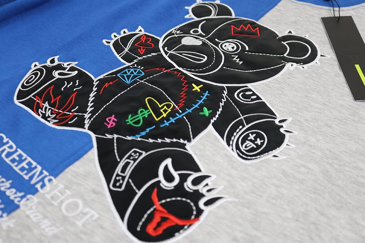 SCREENSHOT Mens Urban NYC Hip Hop Premium Fleece - Pullover Active Streetwear Fashion Crew Neck Sweatshirt - Image 7