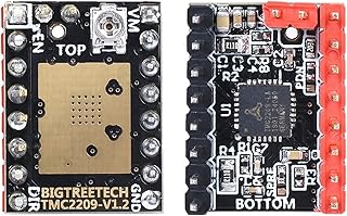 APAAZO TMC2209 V1.2 UART Stepper Motor Driver StepSticks VS TMC2208 TMC2130 Compatible With SKR V1.4 PRO MINI E3 3D Printer Parts Board (Color : TMC2209 V1.2, Size : 5PCS)