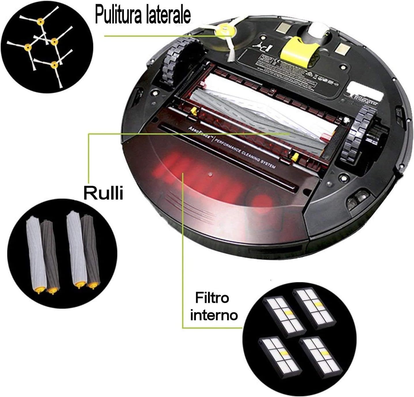 iRobot Roomba 805 transitioning from hard floor to carpet