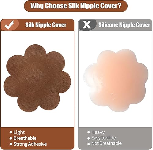 Miniatura 5 de Cinta de levantamiento de senos, cinta adhesiva para todos los senos A-DD, cinta corporal de moda, con 10 piezas de pétalos de satén, cubierta de