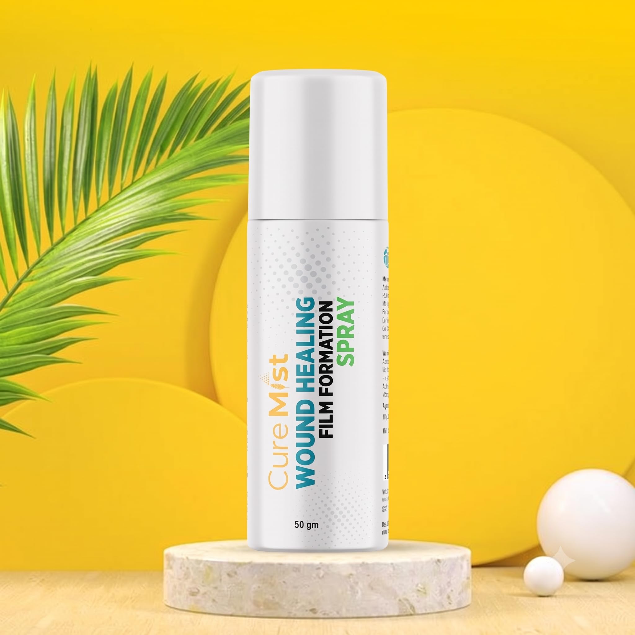 AYURVEDIC First Aid Wound Spray || Antiseptic, AntiFungal,AntiBacterial,AntiMicrobial || Patented || Instant Relief to Cuts, Burns, Abrasions & Dry surgical Wounds II Reduced Scarring II Great for Sports Injuries || 100% Ayurvedic Ingredients only || Fast-Acting on Ringworm, Eczema, Redness, Jock Itch, Itchy Skin & Irritation | Safe for Daily Use — Amazon image 9