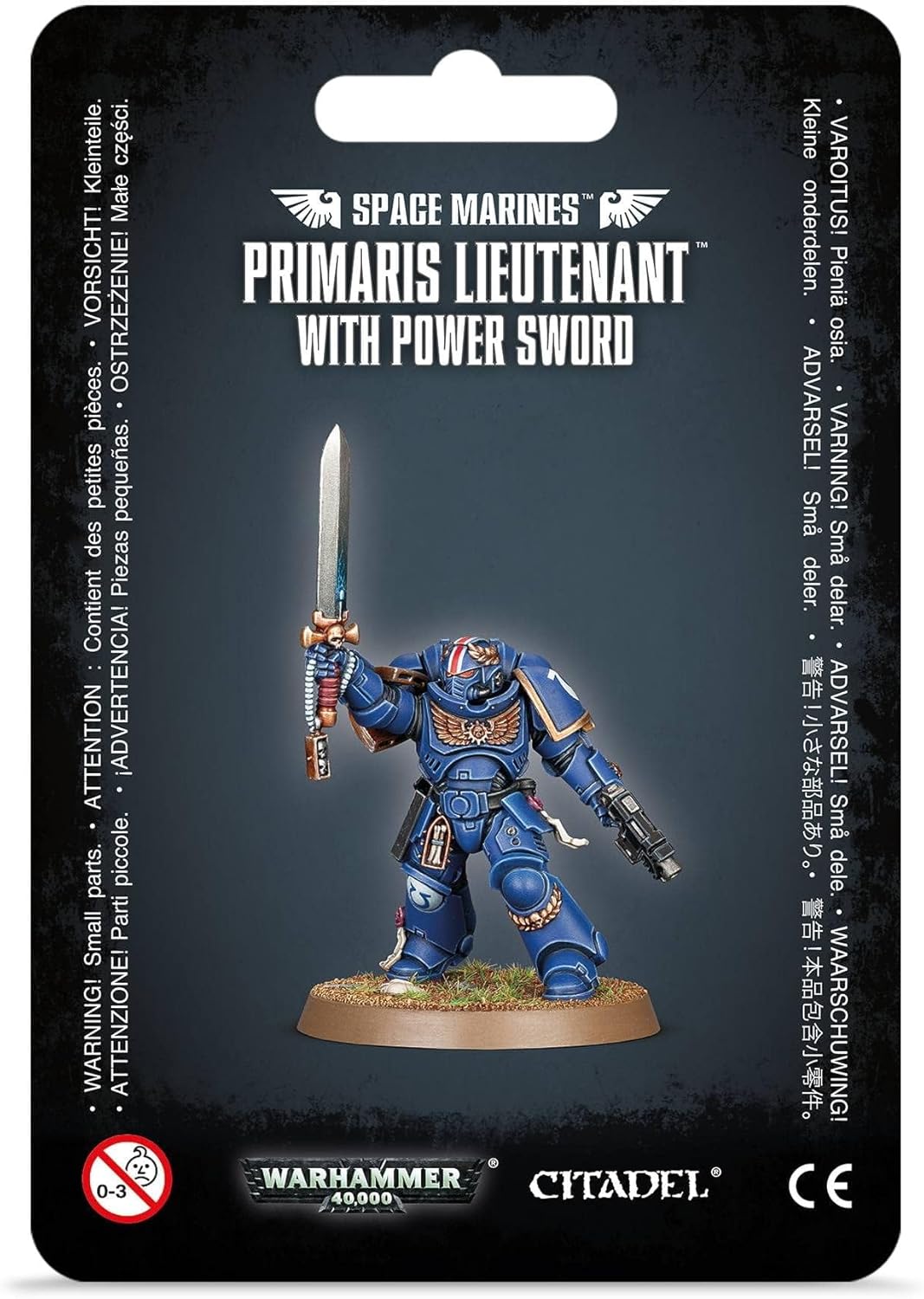 Games Workshop Warhammer 40k - Space Marine Primaris Lieutenant with Power Sword
