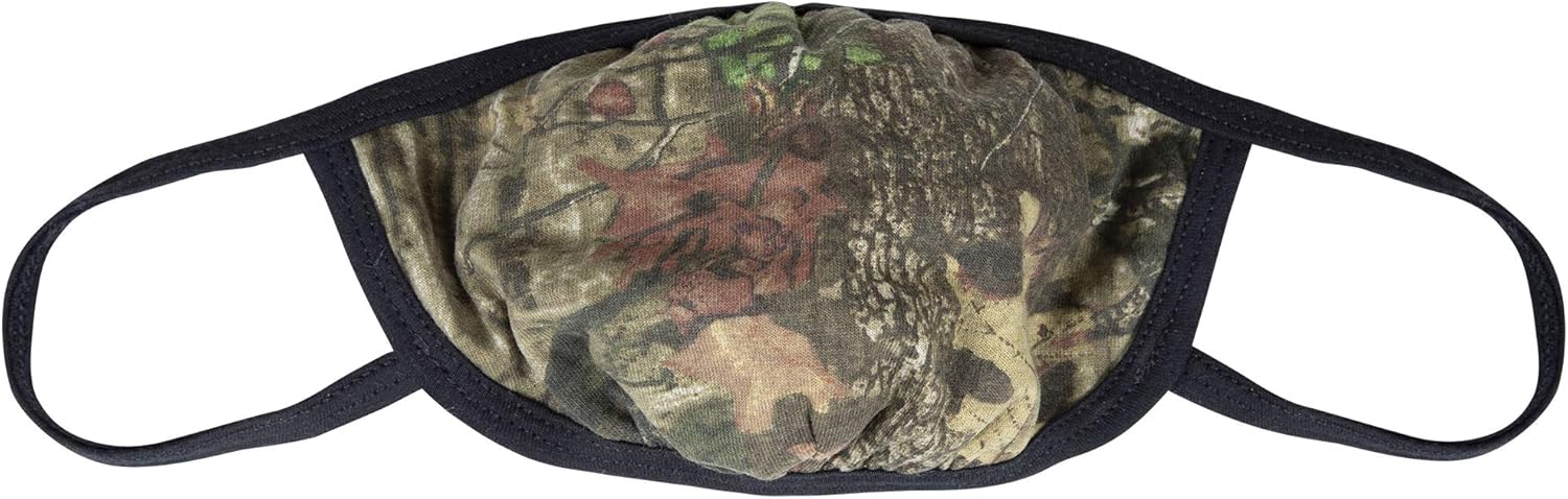 Gildan Adult Reusable Everyday 2-Layer Cotton Face Mask, Mossy Oak Break-Up Infinity (12 Pack), Adult: 5.75" x 8" (7" ear loops) : Clothing, Shoes & Jewelry