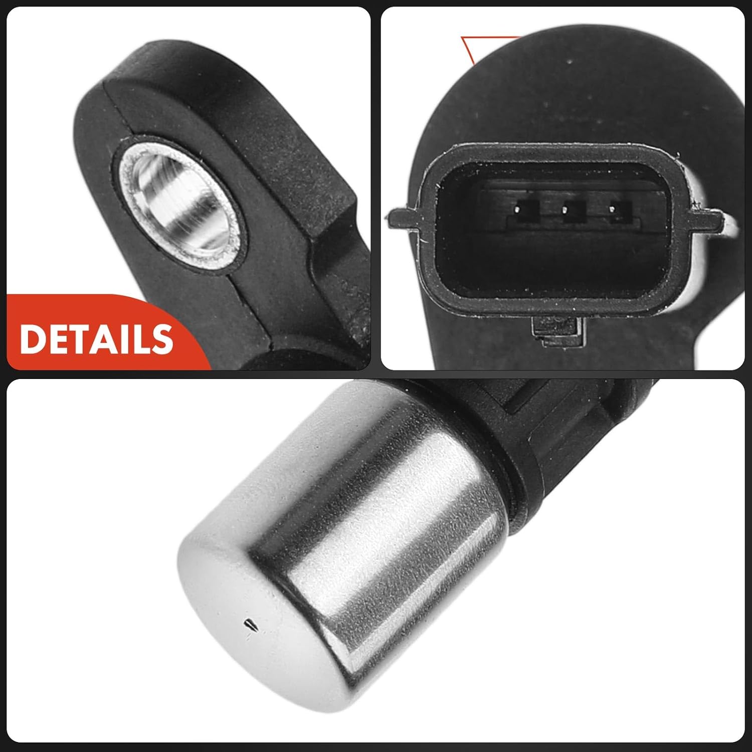 A-Premium 3-PC Engine Camshaft Crankshaft Position Sensors Compatible with Nissan Sentra 2013-2019 1.8L, Replace # 23731EN22A, 237313LM1A