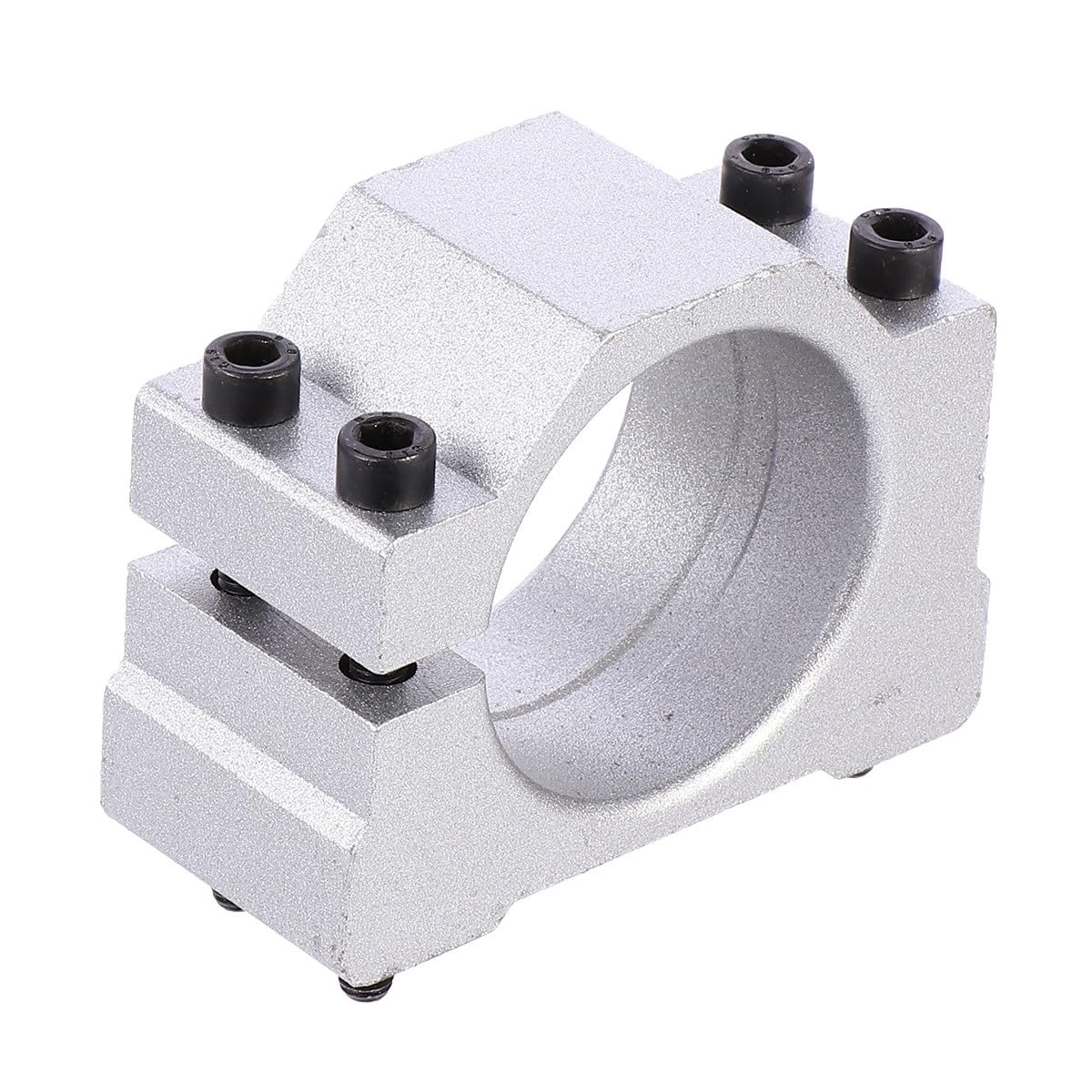 Support de broche CNC 52 mm en aluminium robuste avec amortisseur antichoc pour graveur
