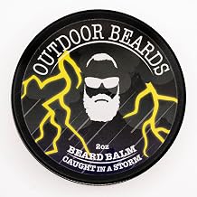 Beard Balm | 2 oz Cleansing Balm for Beards Short or Long | Beard Conditioner for Men | Essential Moisturizer for Every Mans Beard | Leave Hair and Skin Healthy Caught in a Storm