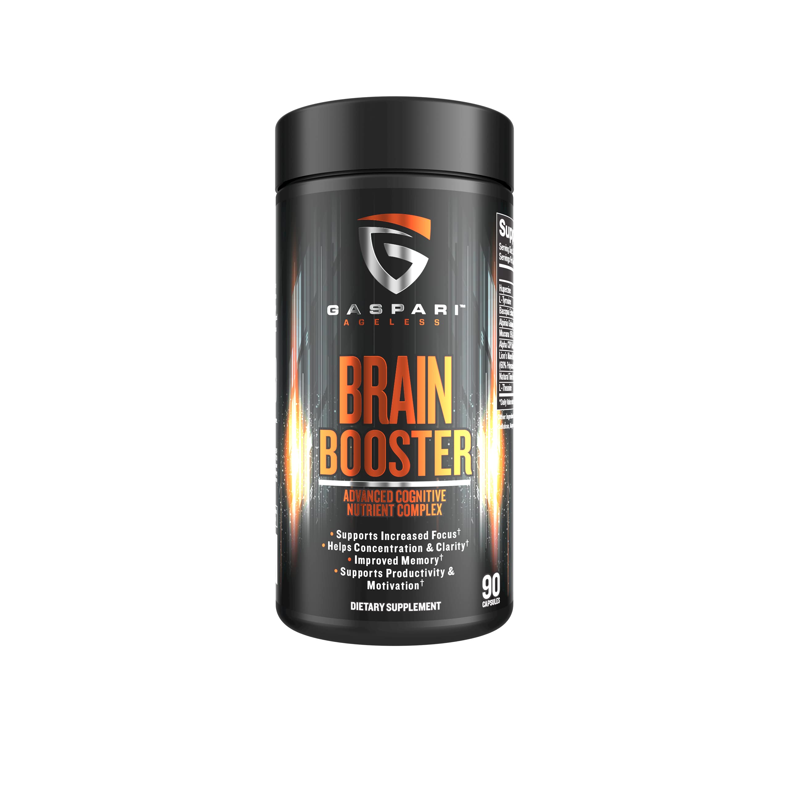 Gaspari Ageless by Rich Gaspari, Brain Booster, Enhances Focus, Mental and Energy, Improved Memory (30 Servings)