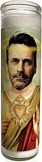 Jon Hamm (Don Draper - Madmen) Celebrity Parody Devotional Prayer Candle