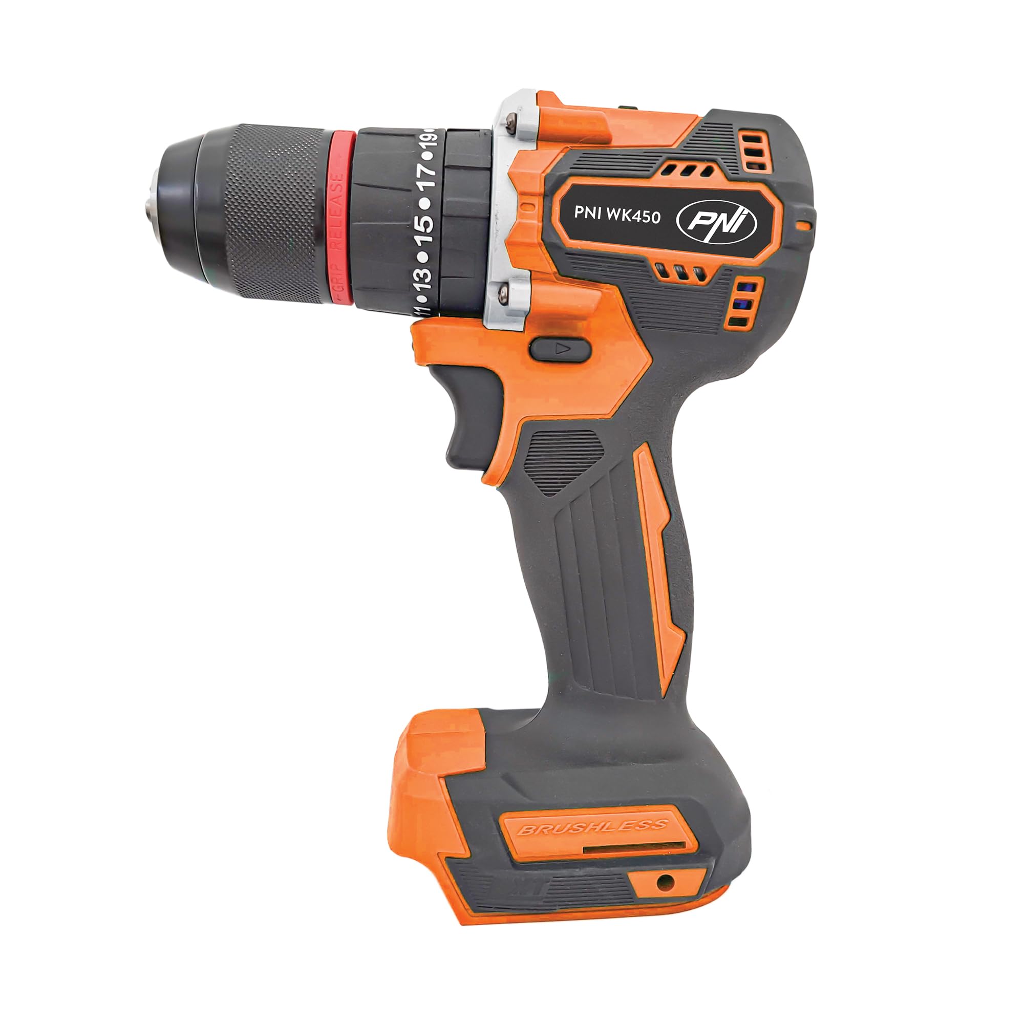 Set di utensili elettrici PNI WK450 con batterie da 18V 5.0Ah, caricabatterie incluso