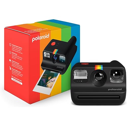 Polaroid Go Generation 2 - Mini Instant Film Camera - Black (9096) - Only Compatible with Go Film