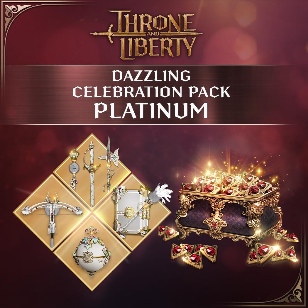 THRONE AND LIBERTY Dazzling Celebration Pack Platinum - PC Steam [Online Game Code]
