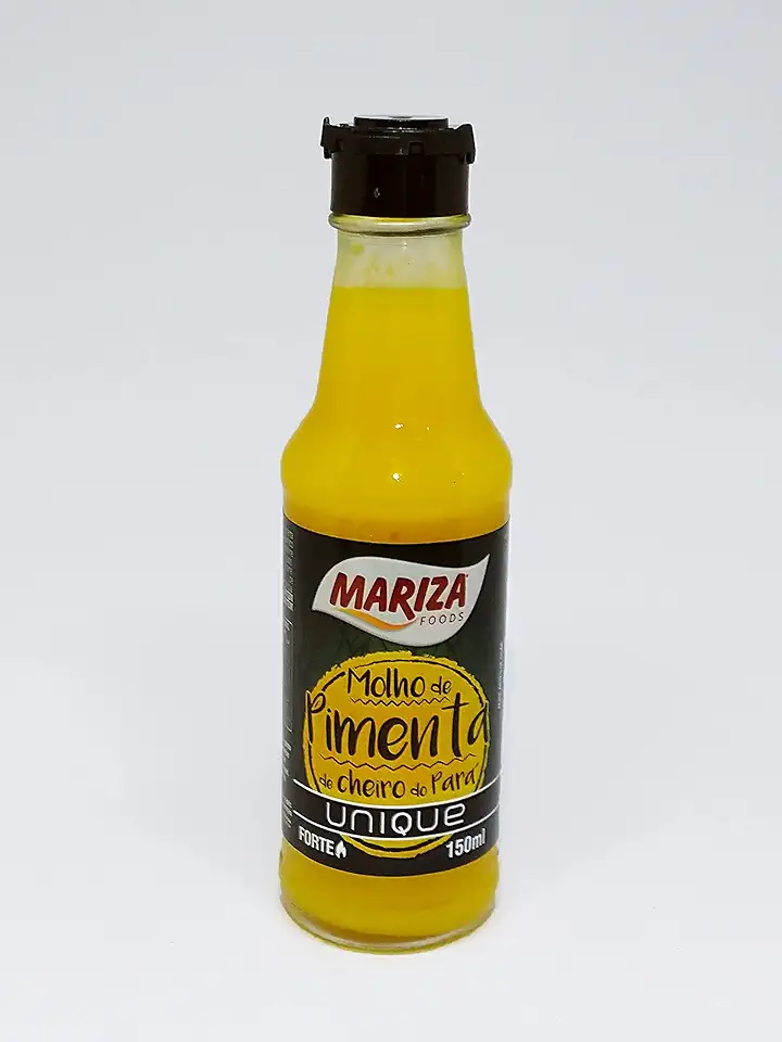 molho de pimenta amarela cumari de cheiro do para mariza 150ml