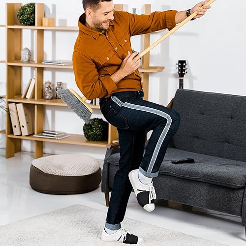 Miniatura 6 de Haysandy Dance Shoe Covers Over Sneakers Dance Shoe Covers Socks on Smooth Floors for Dancer Women Men Adults