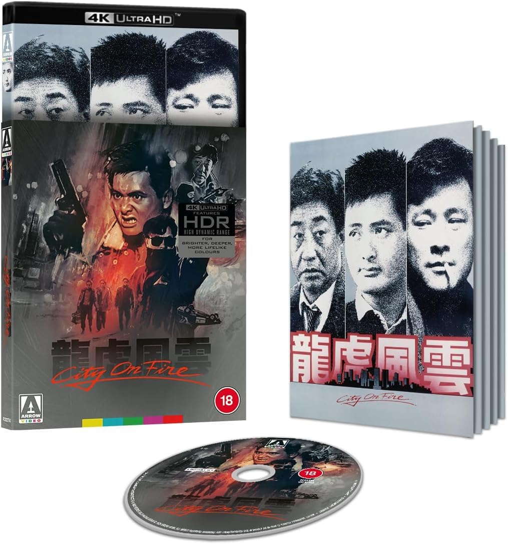 Amazon.com: City on Fire (1987) [4K UHD] (Arrow Limited Edition) : Chow ...