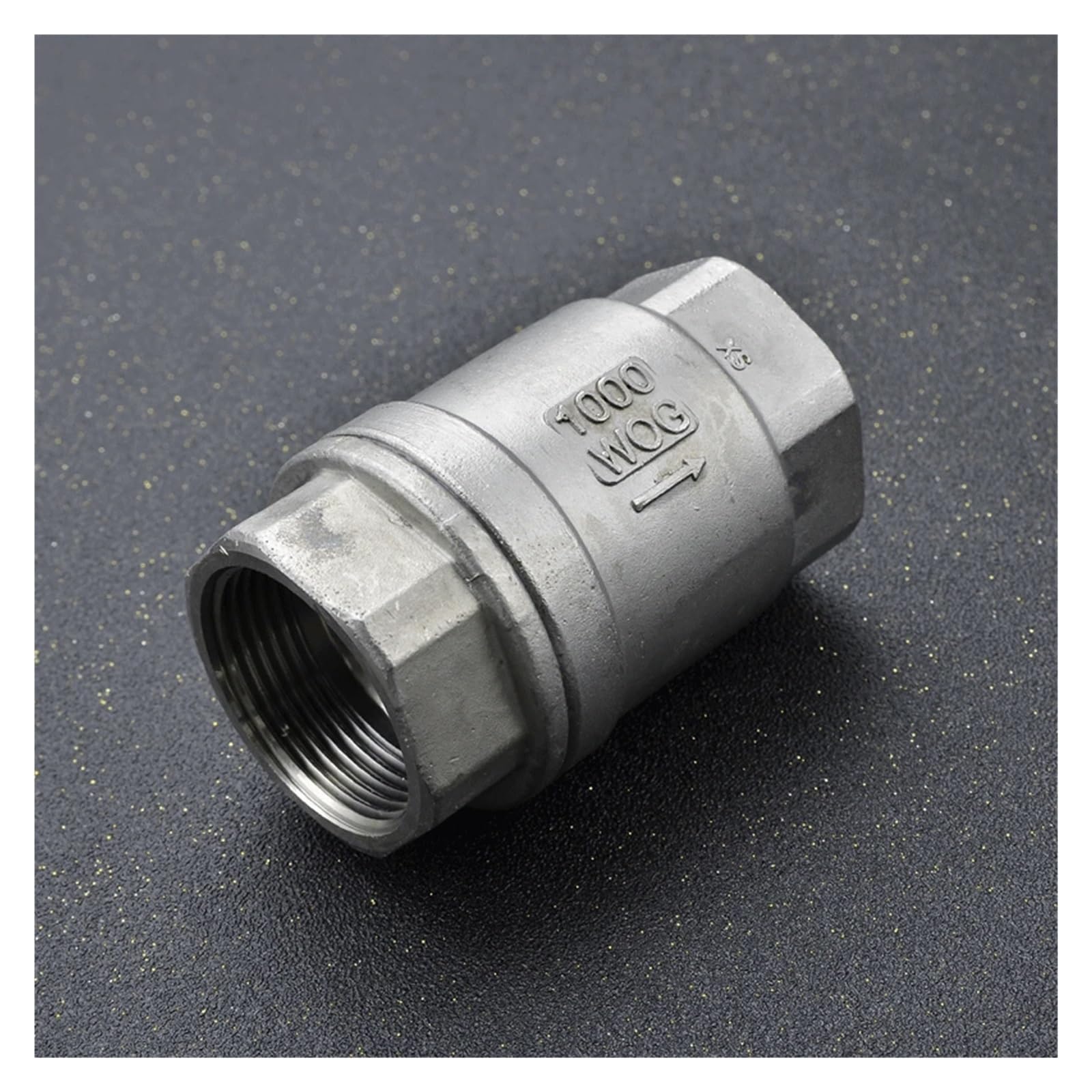 LIUCH 1/4" 3/8" 1/2" 3/4" 1" 2"-4" BSPT Femmina 201 304 316 Acciaio Inossidabile unidirezionale Valvola di ritegno Verticale con Tenuta Dura o Morbida(DN32 1.25 inch BSP,SS304 Soft Seal)