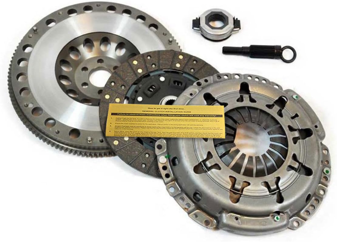 EFORTISSIMO Racing HD Clutch Kit with Chromoly Flywheel for 2002–2006 Nissan Altima/Sentra 2.5L