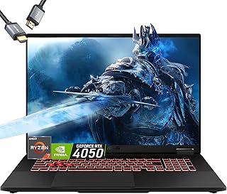 ASUS TUF A16 - Portátil para juegos - AMD Ryzen 7 7445HS Beat i7-12650H - RTX 4050 - Teclado retroiluminado RGB - WUXGA de 16 pulgadas 144Hz -32GB DDR5 RAM -2TB PCIe SSD -Windows 11 -notebook Gamer PC