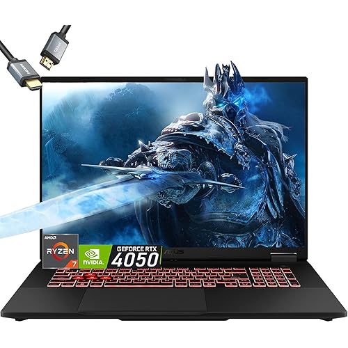 ASUS TUF A16 Gaming Laptop - AMD Ryzen 7 7445HS Beat i7-12650H - RTX 4050 - Backlit Keyboard RGB - 16" WUXGA 144Hz -32GB DDR5 RAM -2TB PCIe SSD -Windows 11 -Portatil Gamer PC Copilot -2025