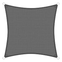Brigros - Tenda Ombreggiante Esterno Quadrata In HDPE 180gr/m2 Con Anelli Inox