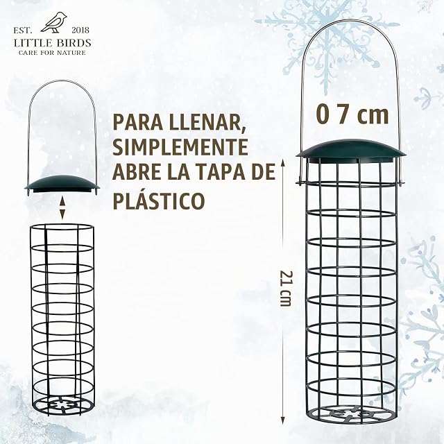 Foto 8 de 8 de 60 Bolas De Grasa para Pajaros con Comedero Pajaros - Bolas De Grasa para Silvestres