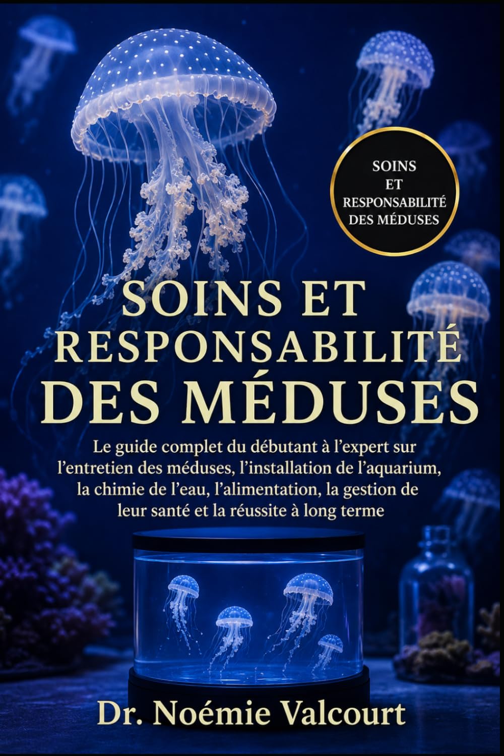 SOINS ET RESPONSABILITÉ DES MÉDUSES: Le guide complet du débutant à l'expert sur l'entretien des méduses, l'installation de l'aquarium, la chimie de ... et la réussite à long terme (French Edition)