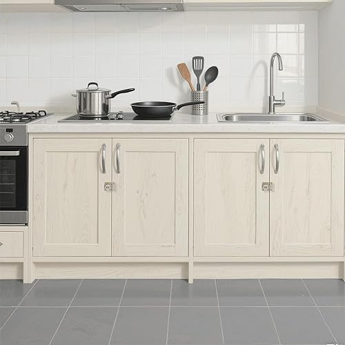 Miniatura 7 de Alise Cerradura de puerta de seguridad con cerrojo de contraseña, MSS002-S plata