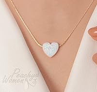 Vista 2 de Heart Opal Necklace