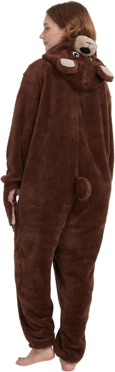 Unisex Onesie Adult Halloween Costume Christmas Cosplay One-Piece Pajamas For Women Men - Image 9