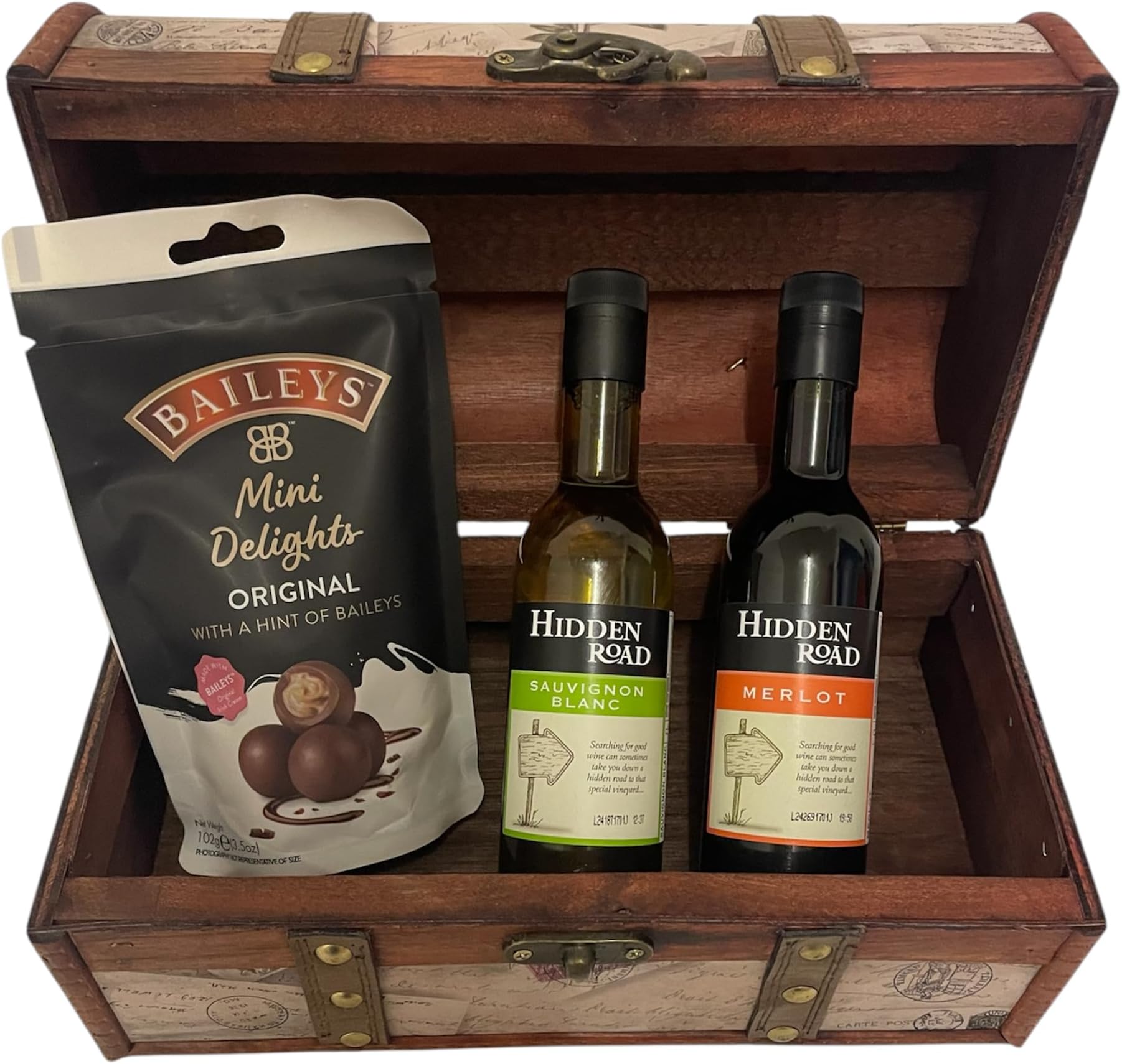 350ml Baileys Lovers Chocolate Gift Hamper Presented in a Beautiful Decorative Gift Box - Ideas for Christmas, Birthday, Anniversary, Business, Corporate and Congratulations