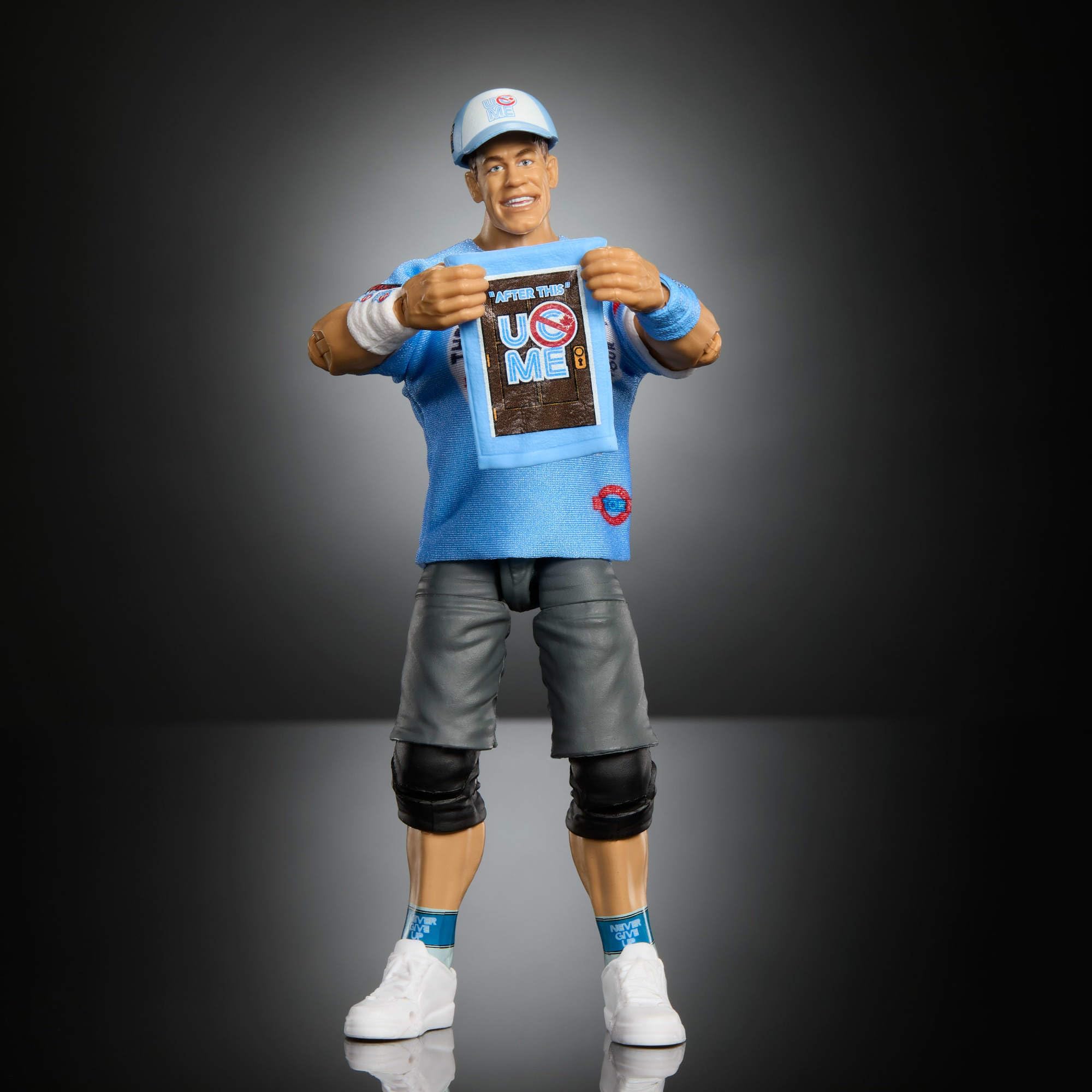 Mattel WWE Ultimate Edition John Cena Actionfigur und Zubehör | Set mit John Cena 15 cm Sammlerfigur, austauschbare Köpfe und Hände, 30 Gelenkpunkte, für Kinder und Sammler, JHV97