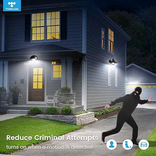 Miniatura 6 de Bombillas con sensor de movimiento, 13 W (equivalente a 100 vatios), bombilla LED de seguridad activada por movimiento, luz diurna de 5000 K,