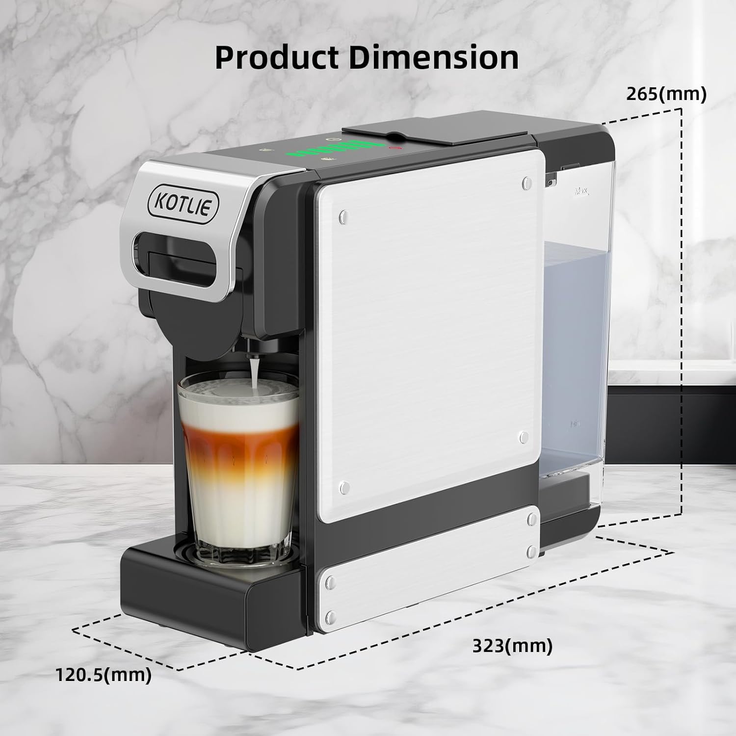 KOTLIE ST-550 Water Volume Selection