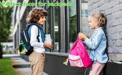 Miniatura 5 de colorbopop Paquete de 20 mini llaveros de burbujas a granel, regalos de fiesta para niños pequeños, regalos pequeños de cumpleaños para niños y