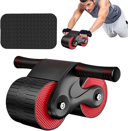 Miniatura 4 de Abdominales Dieta Músculos Abdominales Fitness Rueda Ab Slide Entrenamiento Rebote Automático Rueda Abdominal Rueda Para