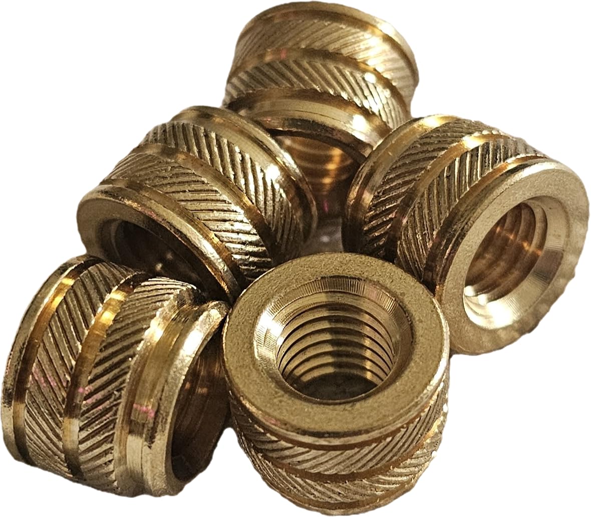 [initeq] M10-1.5 Threaded Heat Set Inserts for 3D Printing (Short) (5)