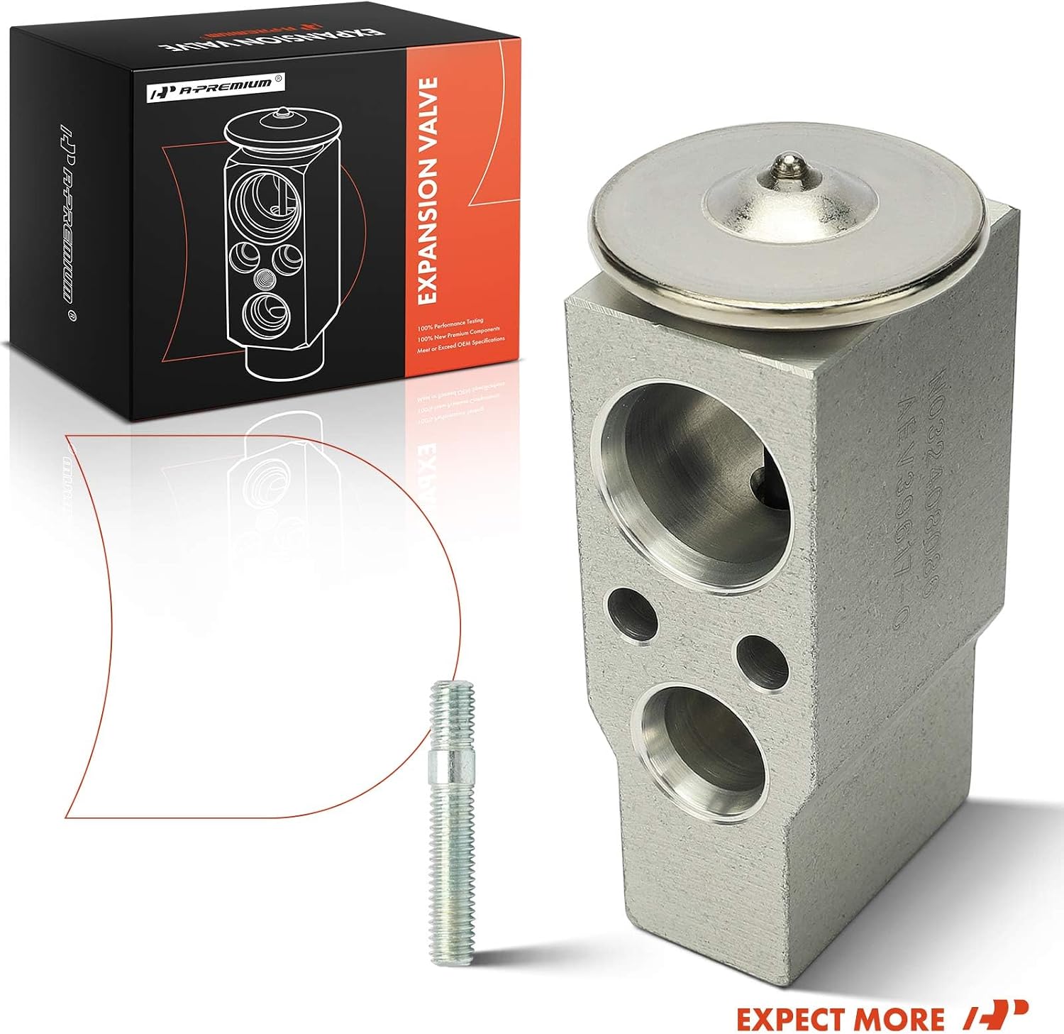 A-Premium AC Expansion Valve Compatible with Audi | for Audi RS Q8 2021-2023, RS Q8 SQ7 2020, Q7 2017-2025, Q8 2019-2025, SQ8 2020-2025, Precise Flow Control, Stable Cooling