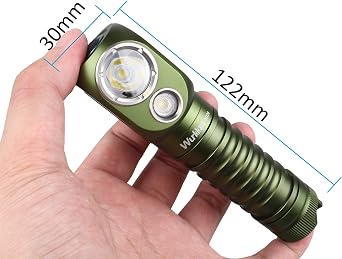 Wurkkos HD20 Headlamp Rechargeable 2000 Lumen Super Bright