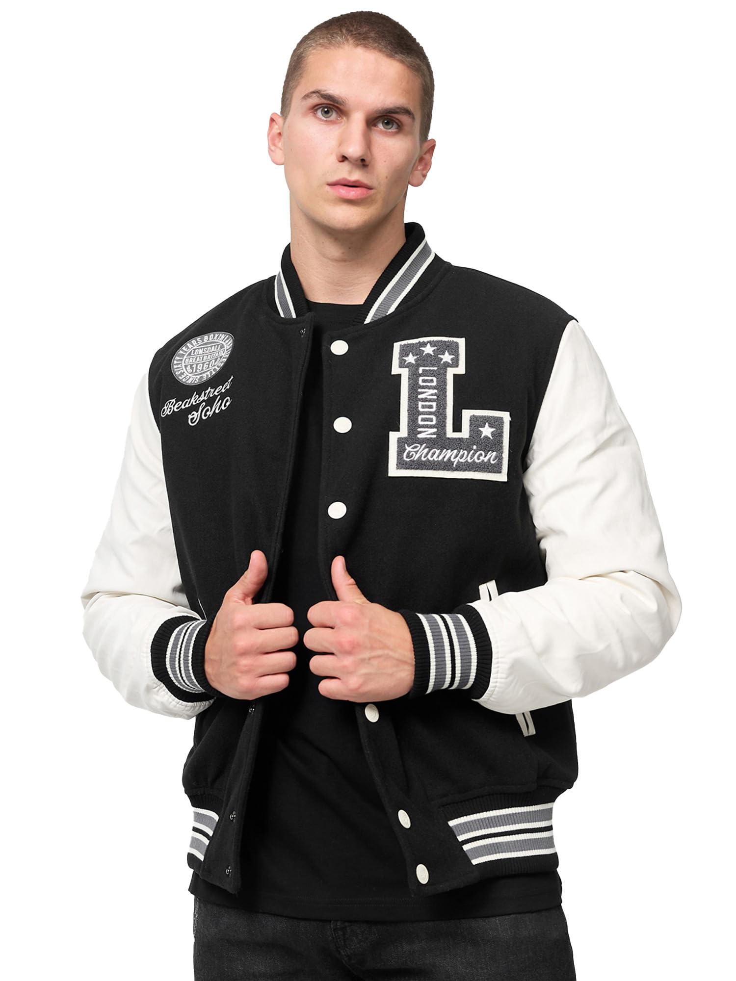 Lonsdale Herren College Jacke WATERSTEIN