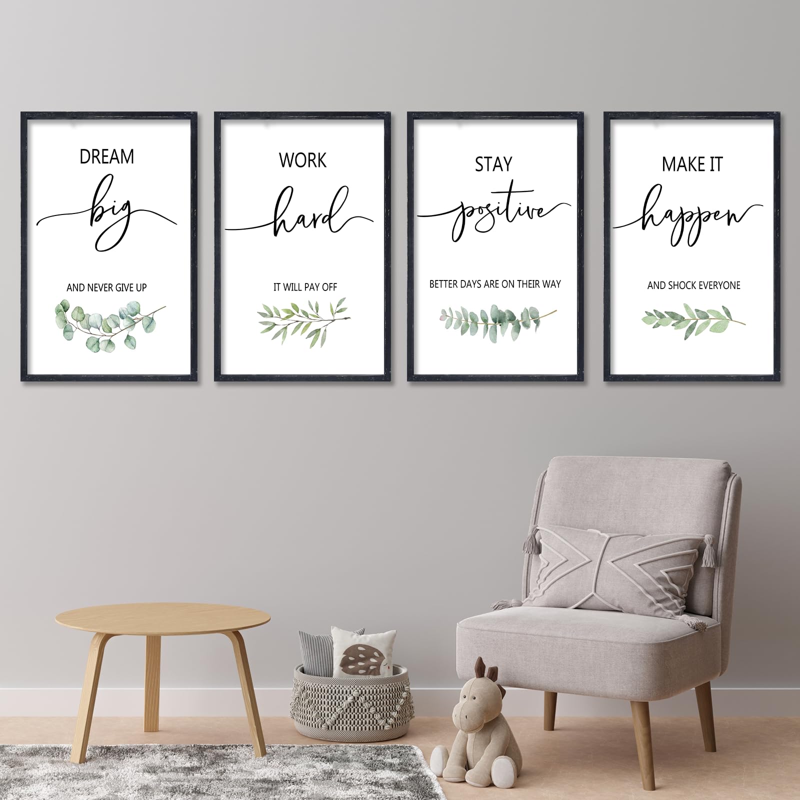 Choose Kindness Inspirational Wall Art - Kendrick Home 16x24 Inch Motivational Wooden Sign - View #2