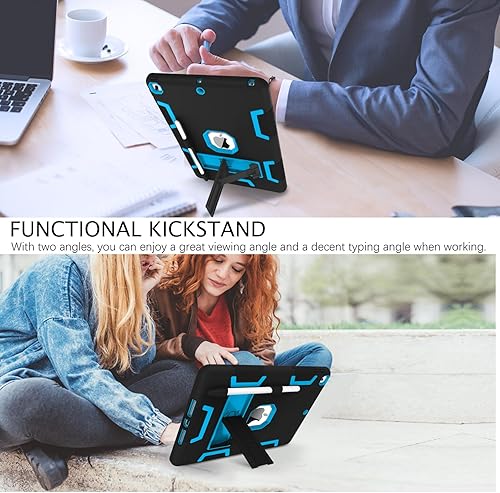 Miniatura 5 de Telaso Funda compatible con iPad de 9 generación, funda para iPad de 8 generación, funda para iPad de 7 generación, iPad 10.2 202120202019, funda